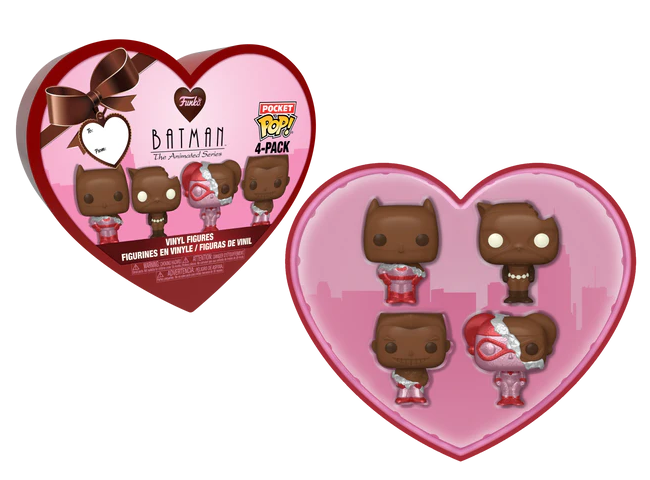 Pocket Pop! 4-pack - Valentijnsdag (chocolade)