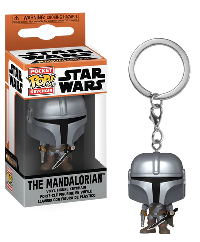 Pop! Sleutelhanger The Mandalorian met Darksaber