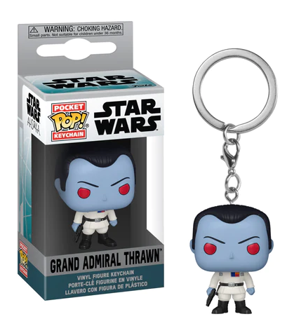 STAR WARS AHSOKA Pocket Pop Keychains Grand Amiral Thrawn