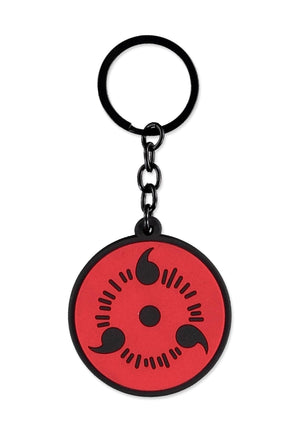 Naruto Shippuden Gummi-Schlüsselanhänger – Sharingan
