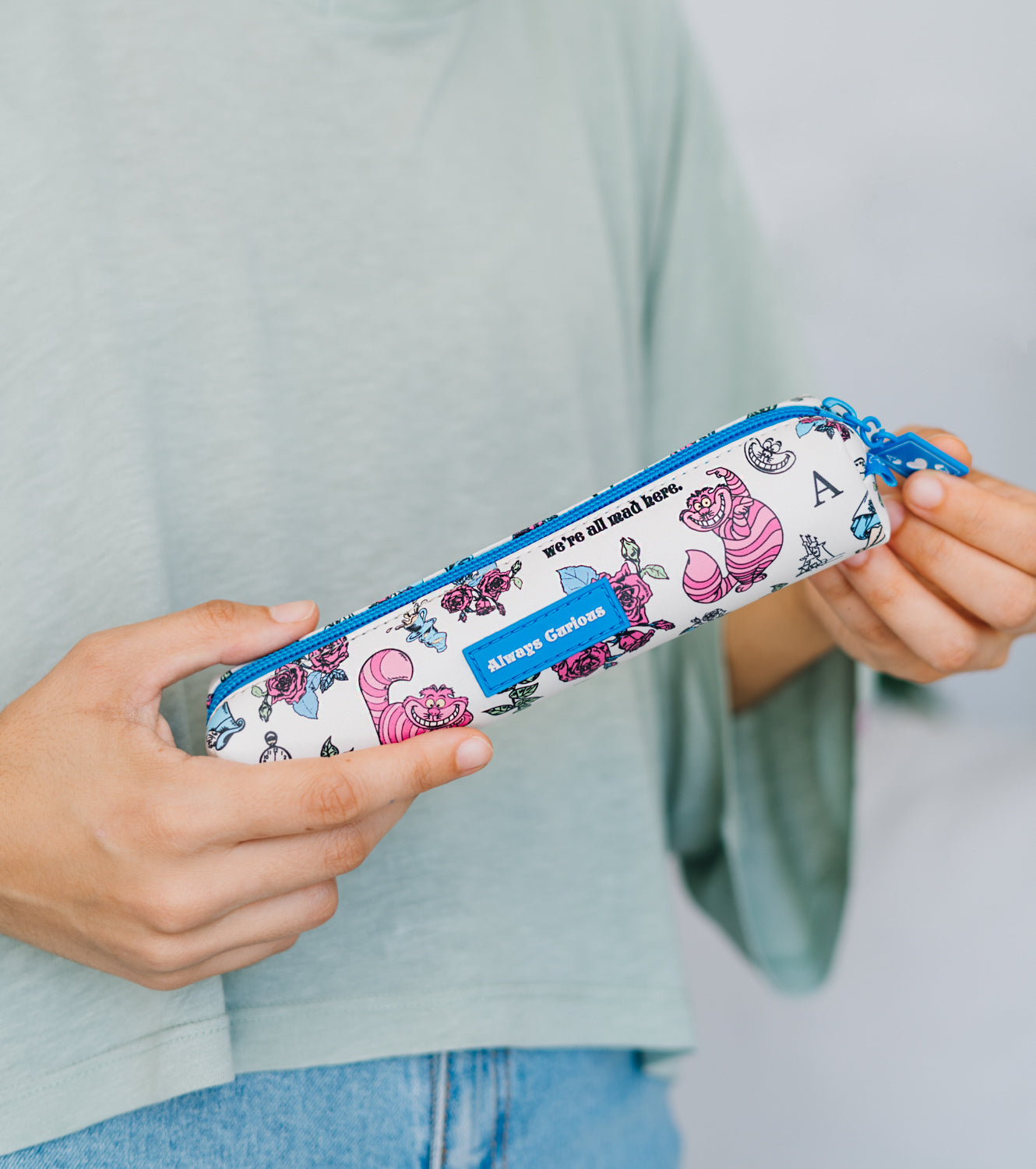 Rechthoekig etui van Disney - Alice in Wonderland