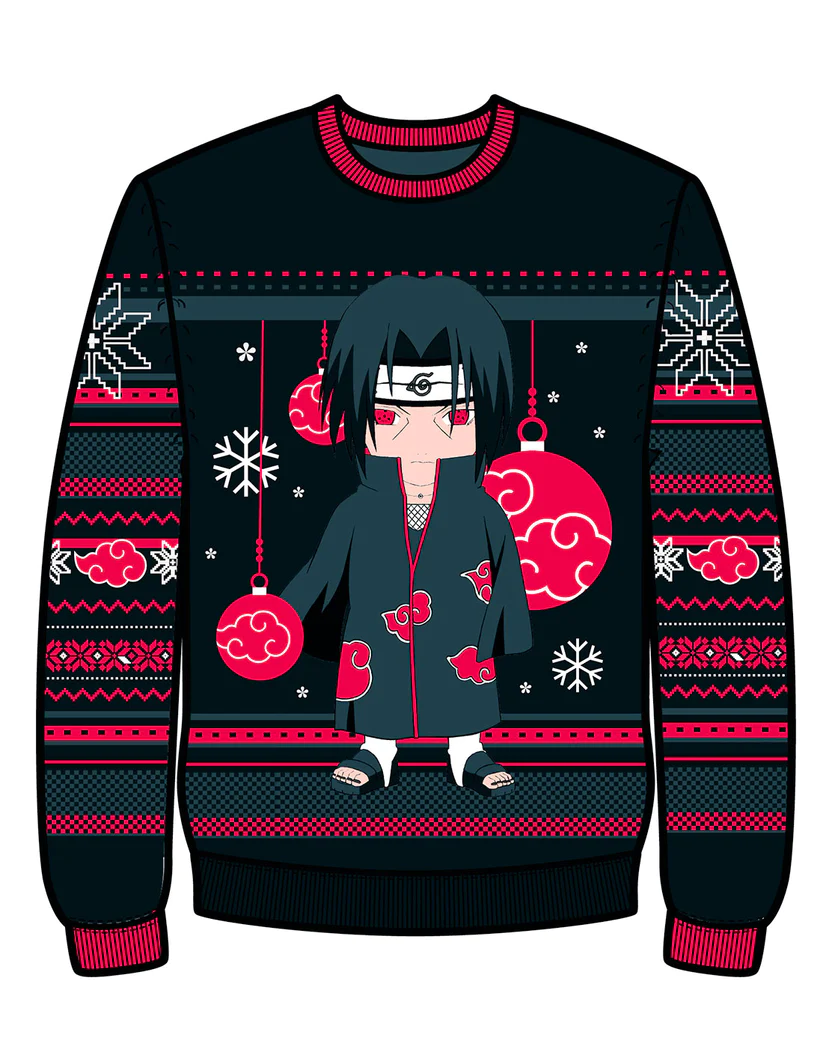 Naruto Shippuden Christmas Sweater - Itachi Uchiha