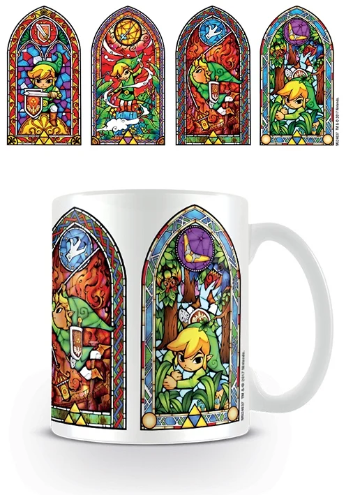 THE LEGEND OF ZELDA Mug 300 ml Stained Glass