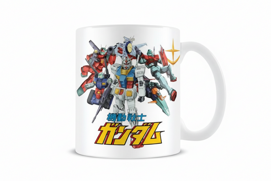 Gundam Mug - Mech Mash Up