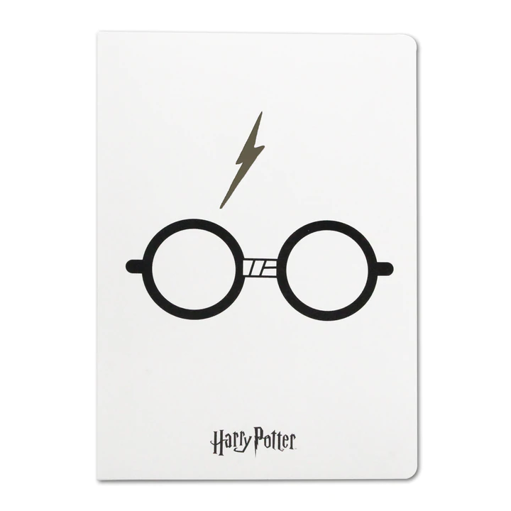 Carnet de notes Harry Potter - Éclair et Lunettes