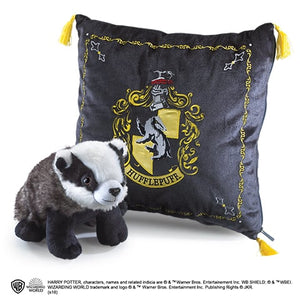 Coussin avec peluche Harry Potter - Poufsouffle