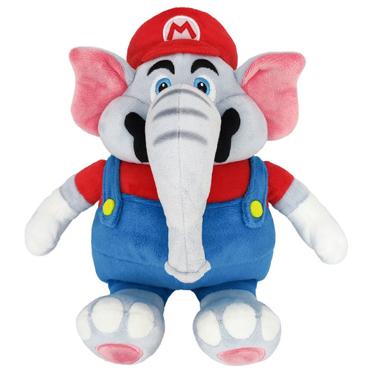 SUPER MARIO WONDER Mario Eléphant Peluche 27cm