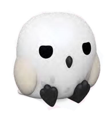 Harry Potter Mini Piggy Bank - Hedwig Chibi