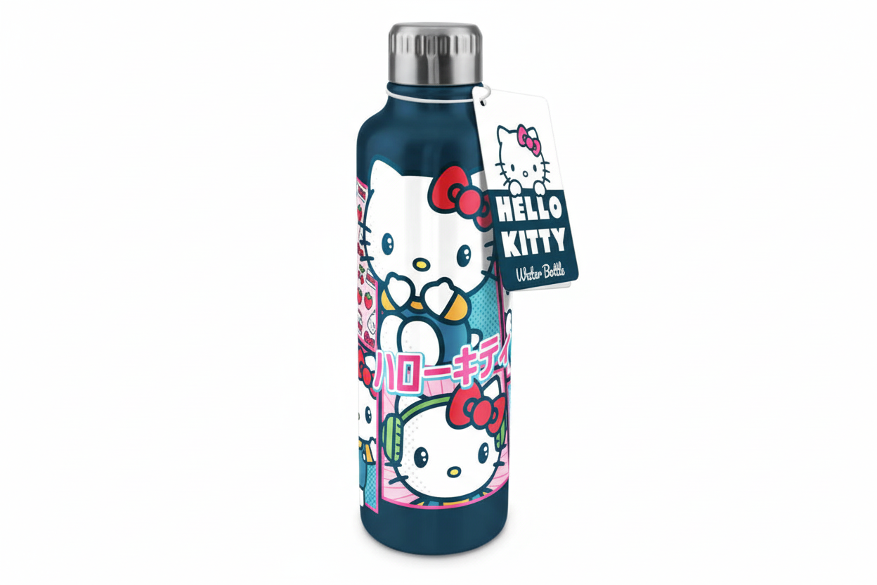 Hello Kitty Metal Water Bottle