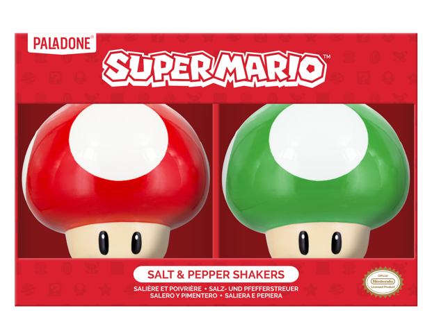 Super Mario Zout- & Peperstel - Paddenstoelen