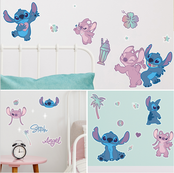 LILO & STICH Stitch et Angel Stickers Muraux