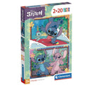 LILO & STITCH - Stitch & Angel - Puzzelset 2 (20 stuks)