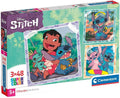 DISNEY - Lilo & Stitch - Puzzelset 3 (48 stuks)
