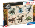 Jurassic World Puzzel - Dinosaurussen