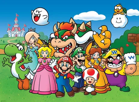 Nintendo-puzzel - Super Mario-plezier
