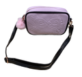STITCH & ANGEL - Roze & Zwart - Messengerbag - '23x15x6cm'