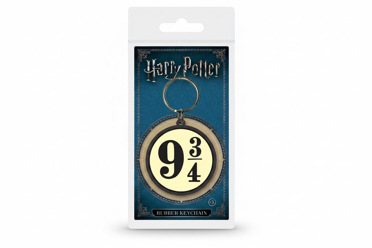HARRY POTTER Porte-Clés Caoutchouc 9 3/4 Pyramid International