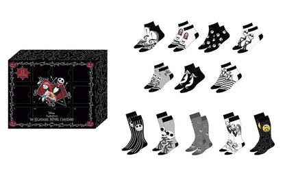 Gift Box Calendar The Nightmare Before Christmas - 12 Pairs of Socks