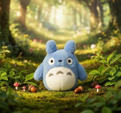 Blue Totoro Plush 