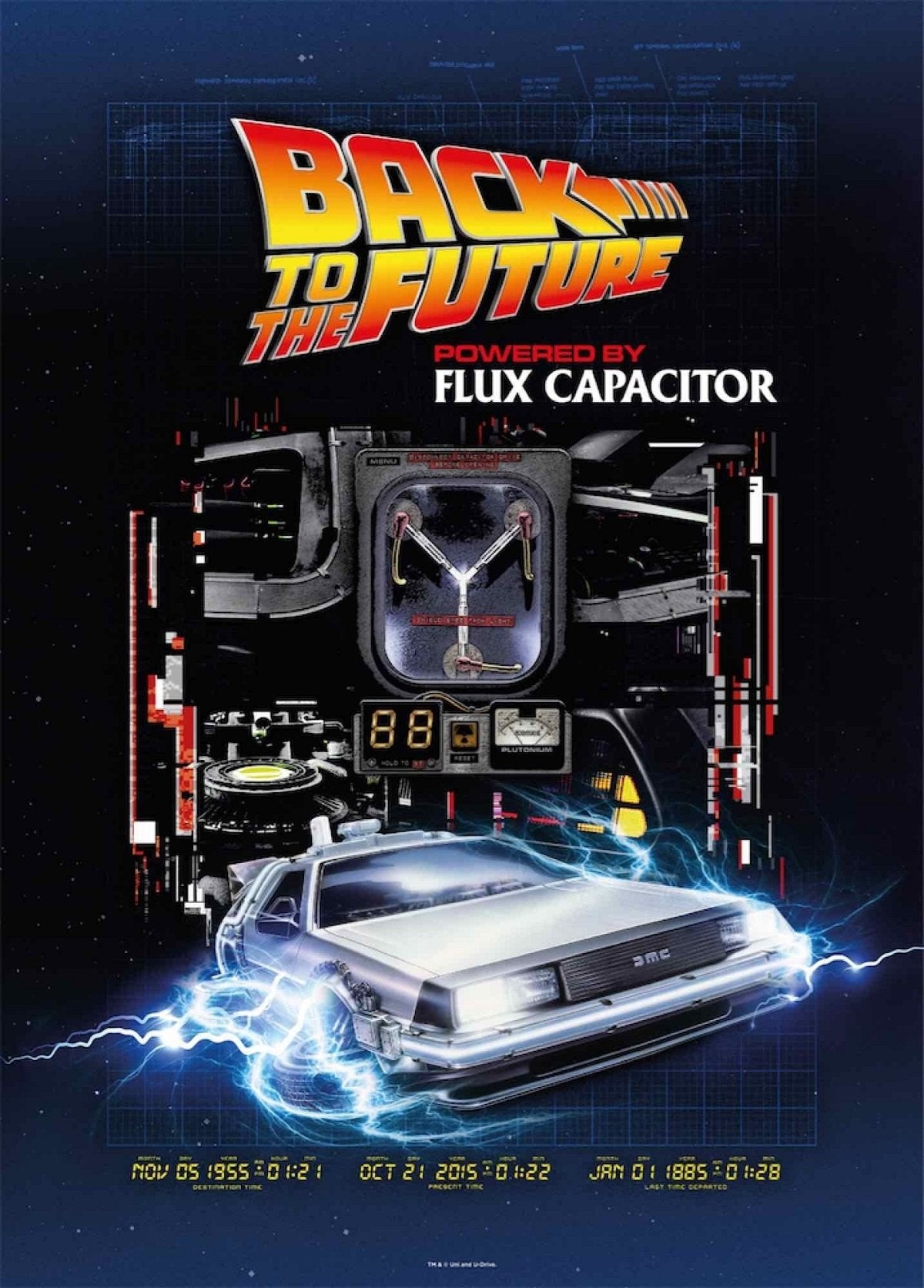 Back to the Future Puzzle - Flux Capacitor 