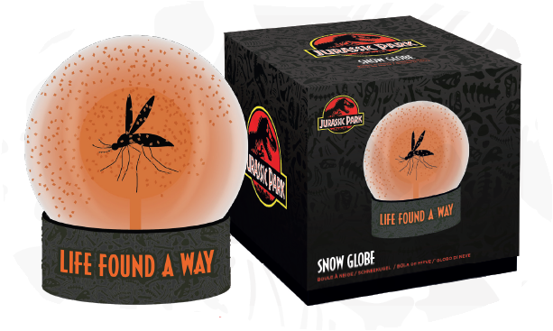 Jurassic Park Snow Globe - Mosquito