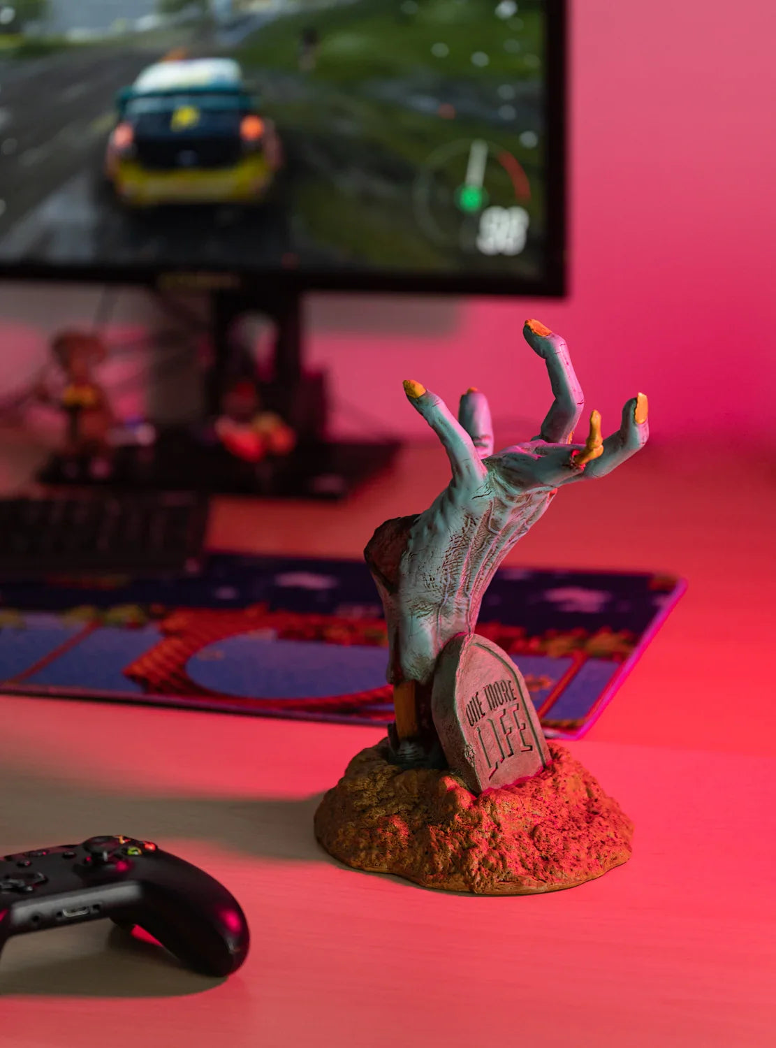 Zombie Hand Controller/Headset Holder - One More Life