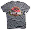 Jurassic Park T-shirt - Logo met een verweerde look (XL)