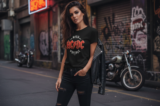 AC/DC Women's T-Shirt - High Voltage
