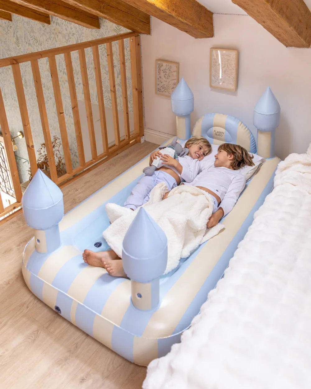 Children's Inflatable Mattress - BROWNIE