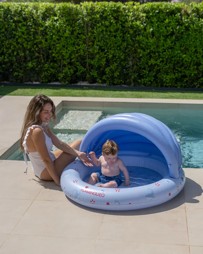 Mini paddling pool with canopy for garden – LAGUNA