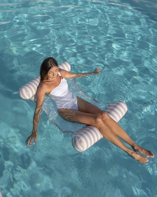 NILO Floating Hammock Pool Float with Net