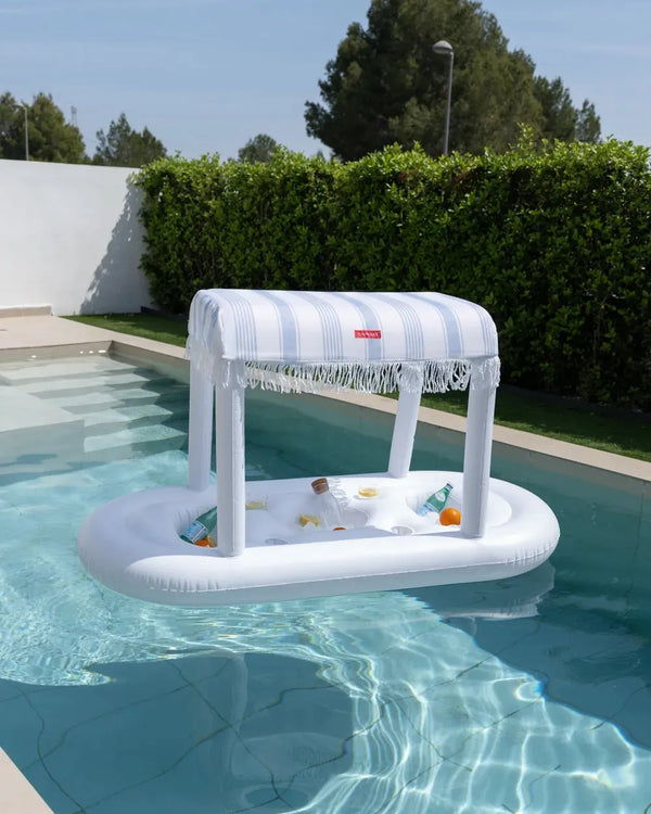 Floating swimming pool bar with canopy – SALDUBA