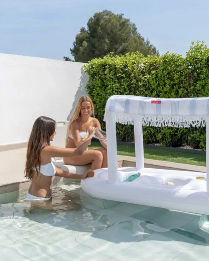 Floating swimming pool bar with canopy – SALDUBA