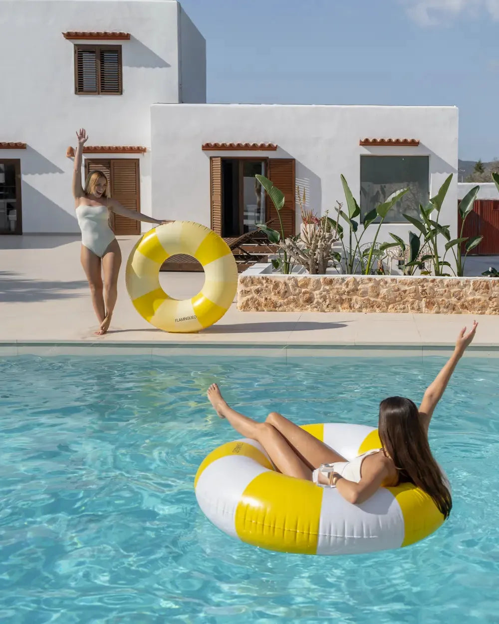 Doughnut float with mesh - MAMBO