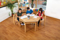 Tuf Class™ Trapezoidal Table Beech - Size Mark 3