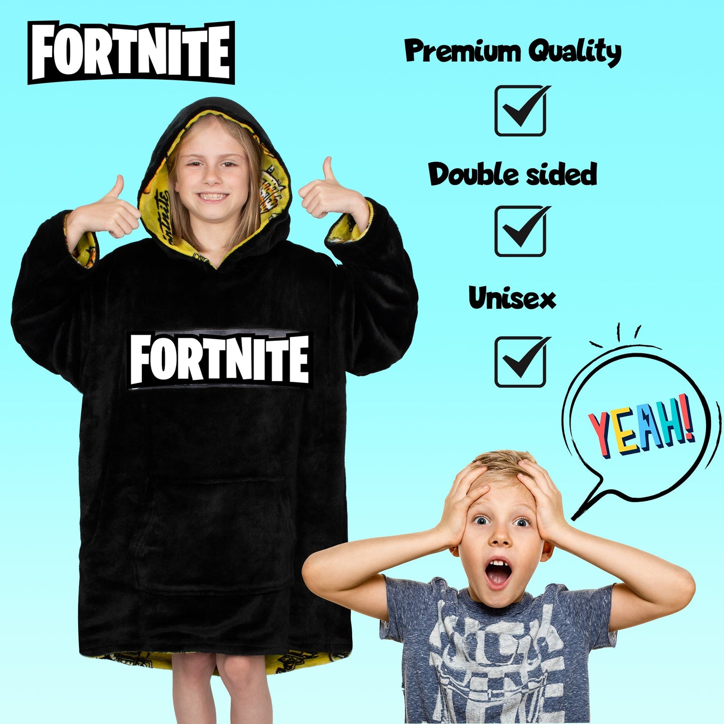 Fortnite Oversized Sweat à capuche Couverture