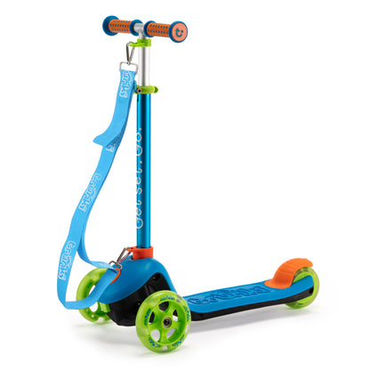 Trunki 3-Wheel Folding Scooter - Small 2-5 Years (Blue)