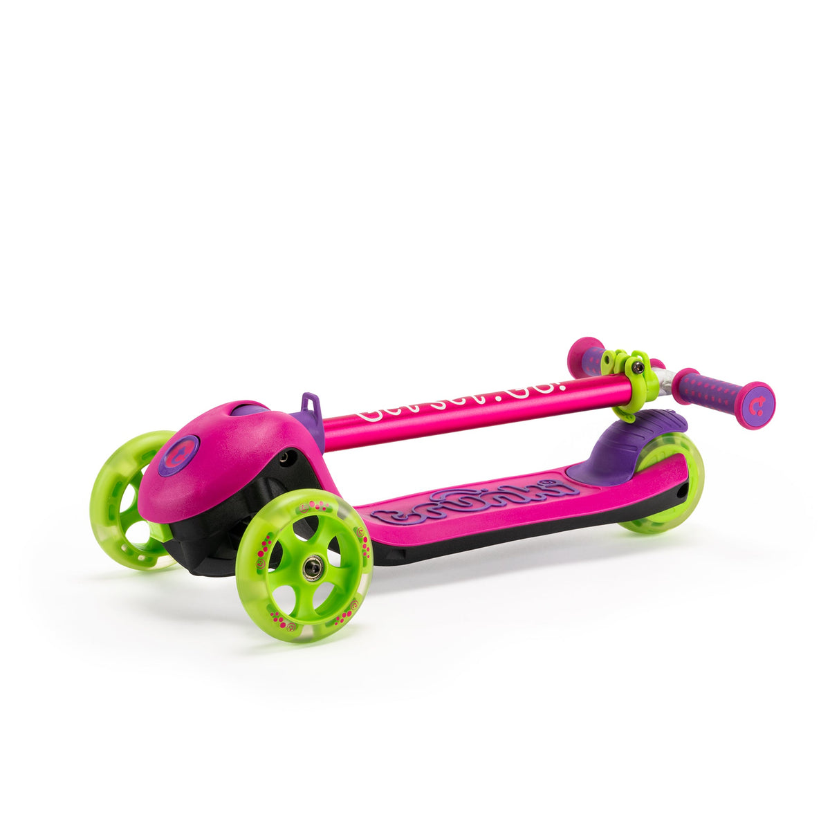 Trunki 3-Wheel Foldable Scooter - Small 2-5 years (Pink)