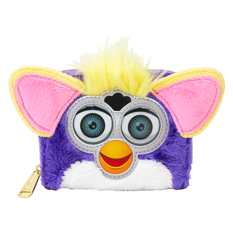 Furby Plush Cosplay Lenticular Zip Wallet