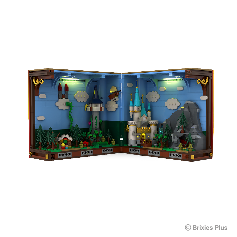 BRIXIES Plus Book Nook Fairytale