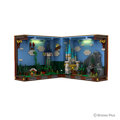 BRIXIES Plus Book Nook Fairytale