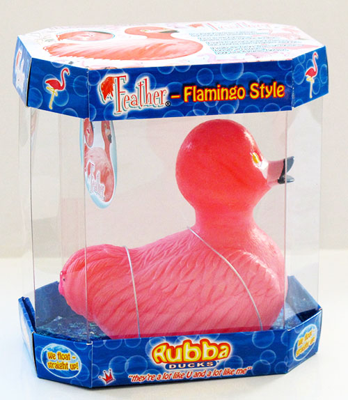 Flamingo-Badeente „Feather“