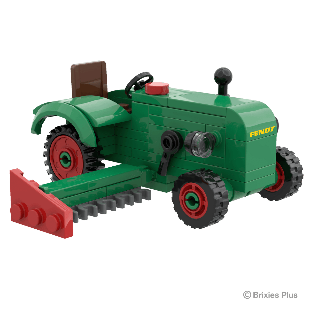 BRIXIES Plus Fendt Dieselross F28 (with mower) Classic Club Collection