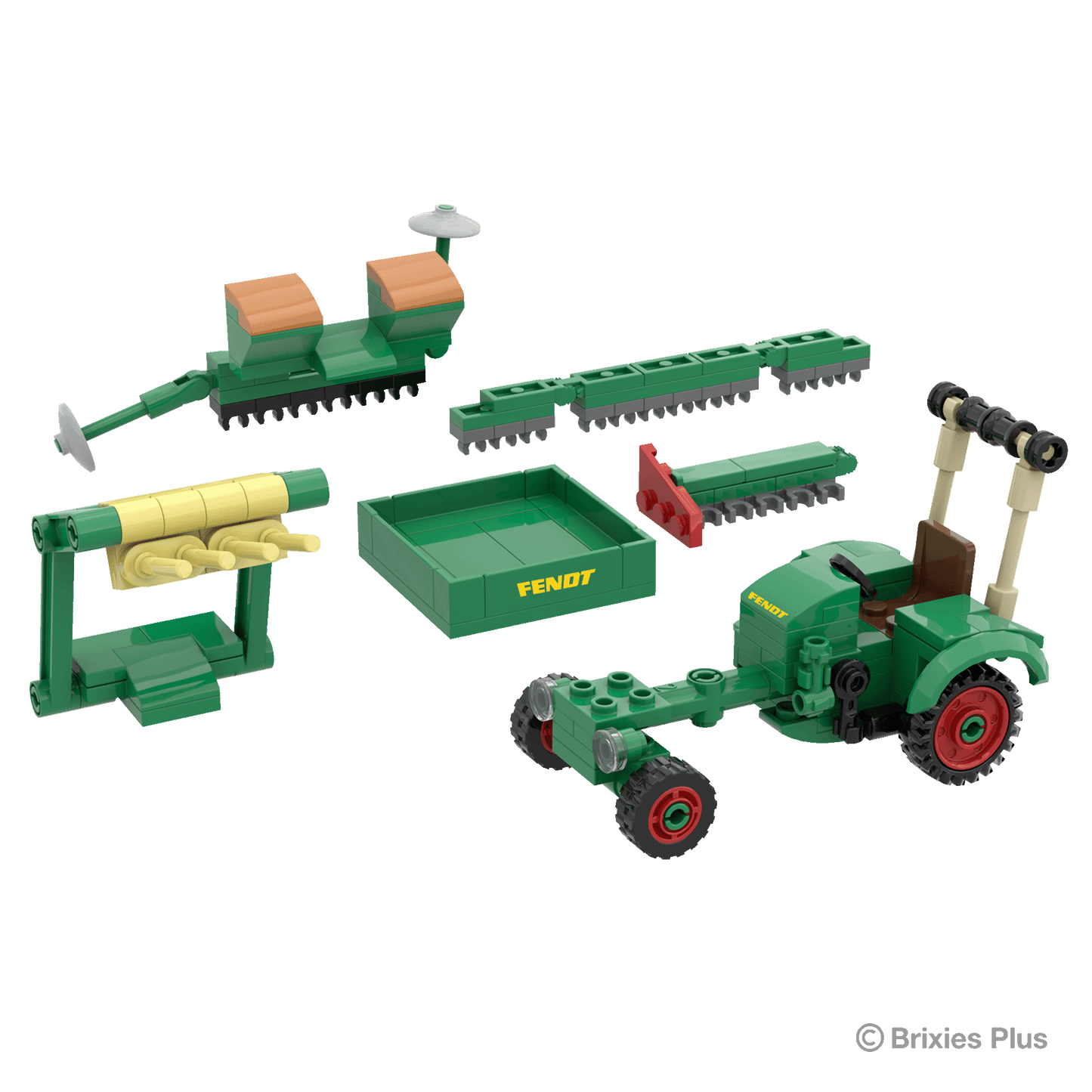 BRIXIES Plus Fendt GT + Accessories Classic Club Collection