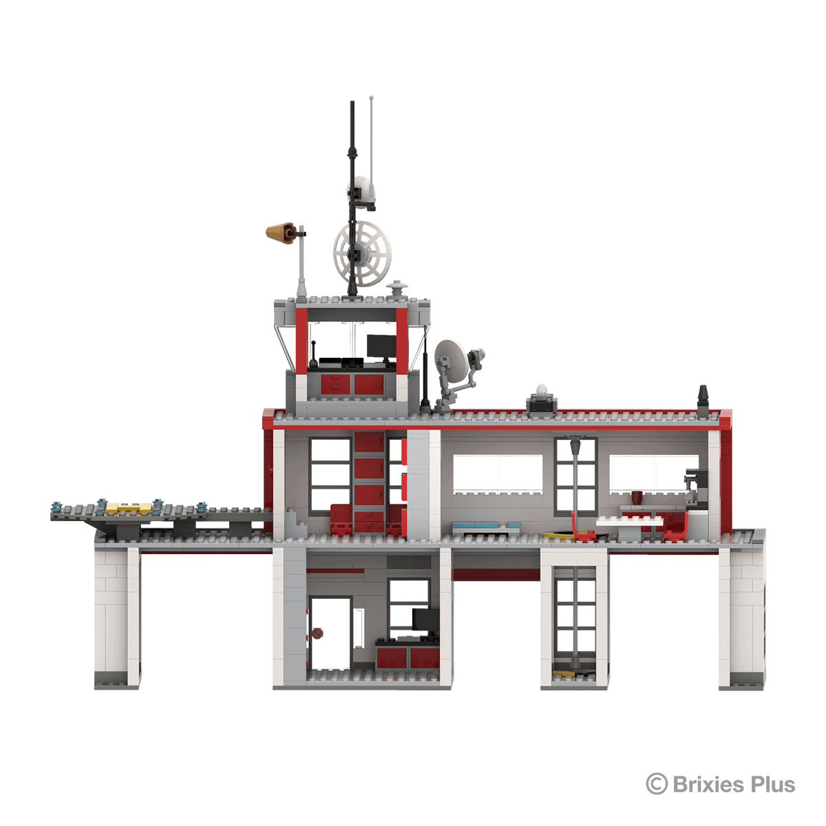 BRIXIES Plus Fire Station / Fire station