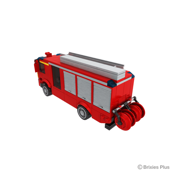 BRIXIES Plus Feuerwehr Löschfahrzeug / Fire Engine