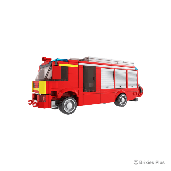 BRIXIES Plus Feuerwehr Löschfahrzeug / Fire Engine
