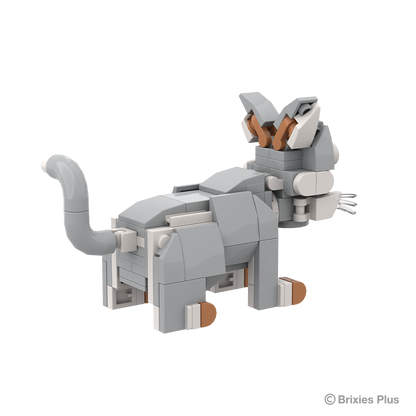 BRIXIES Plus Farmbuddies Farm cat