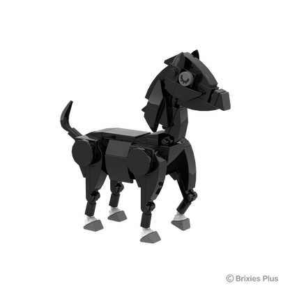 BRIXIES Plus Farmbuddies Horse black