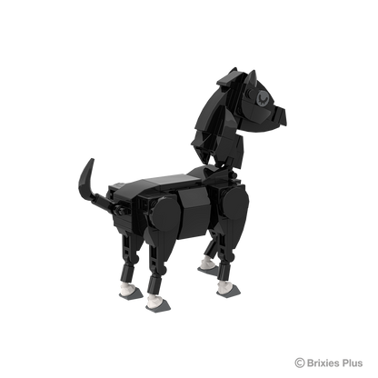 BRIXIES Plus Farmbuddies Horse black